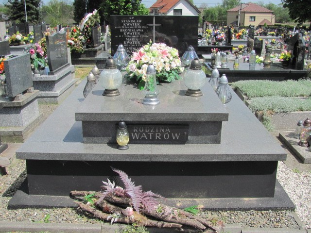 Grób Stanisława Kwater