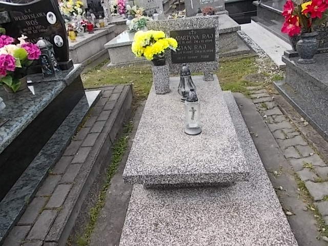 Grób Katarzyna Raj