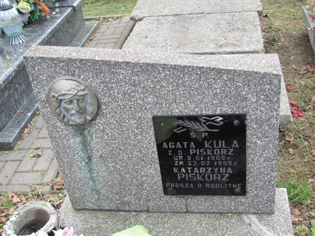 Agata Kula 1908 Kraków-Ruszcza - Grobonet - Wyszukiwarka osób pochowanych