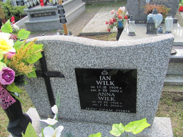 Grób Anna Wilk