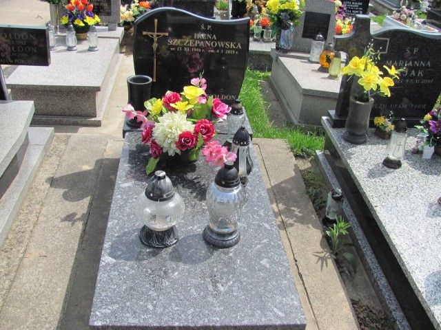 Grób Irena Szczepanowska