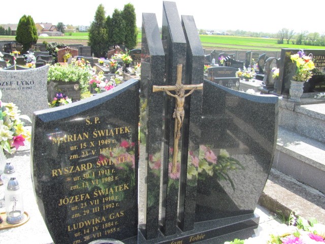 Marian Świątek 1949 Kraków-Ruszcza - Grobonet - Wyszukiwarka osób pochowanych