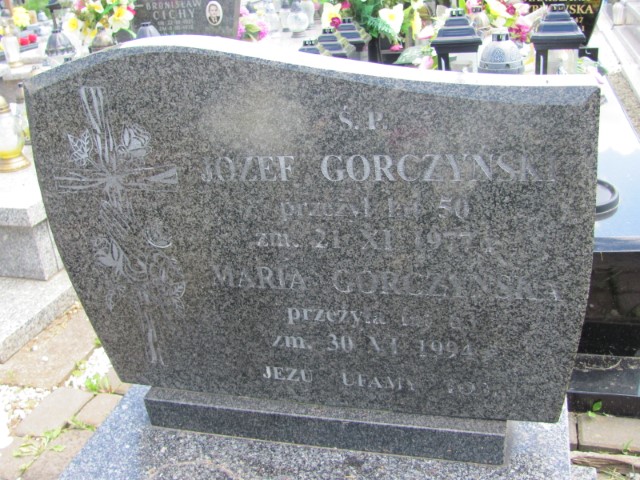 Józef Gorczyński Kraków-Ruszcza - Grobonet - Wyszukiwarka osób pochowanych