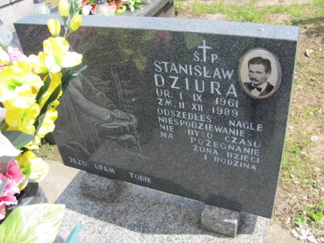 Grób Stanisław Dziura